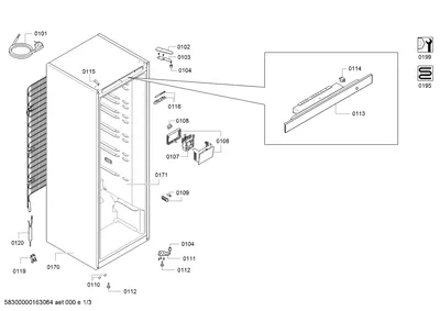 Door & Housing, Hinges (0103-0114)