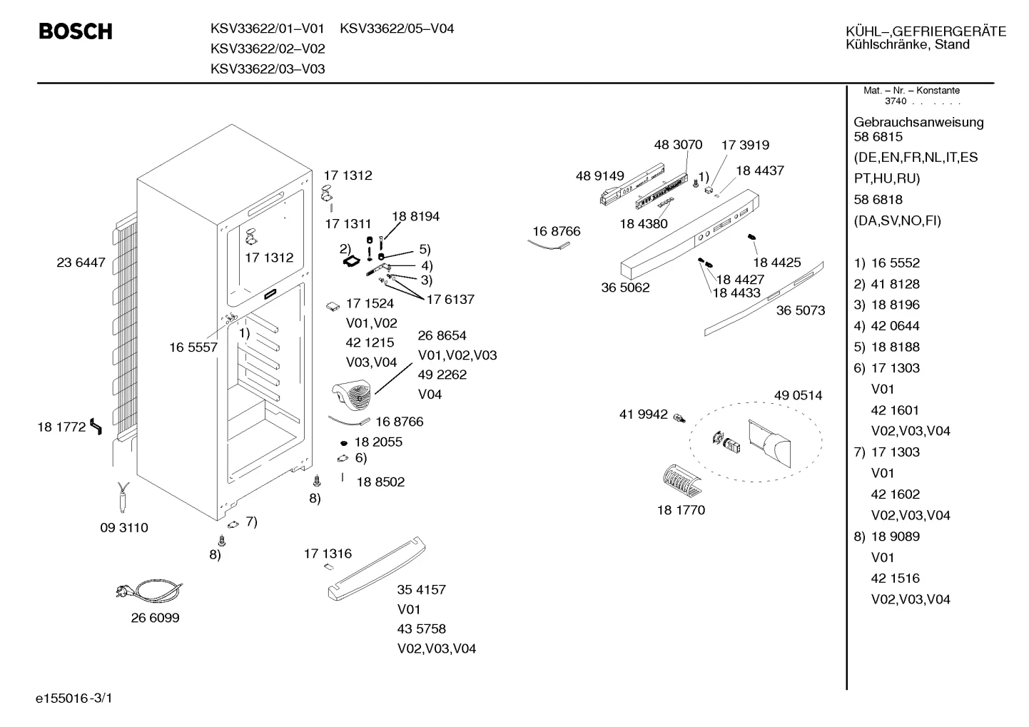 Screws, Seals & Gaskets (0004-0199)