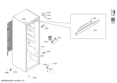 Door & Housing, Switches (0102-0161)