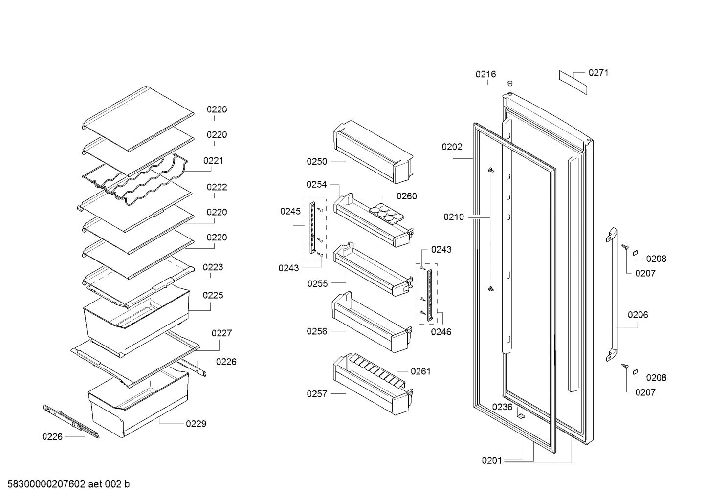 Screws, Flaps & Holders (0207-0271)