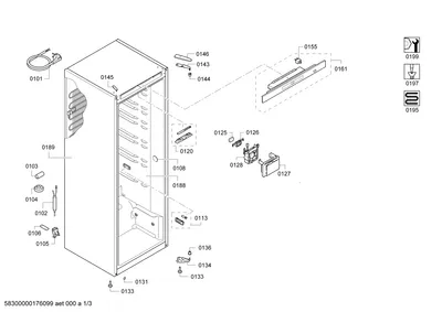 Door & Housing, Hinges (0102-0199)