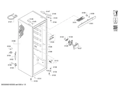 Door & Housing, Hinges (0102-0199)