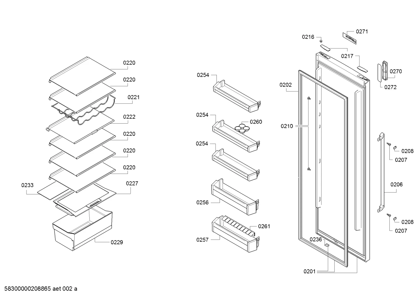 Screws, Flaps & Holders (0207-0271)