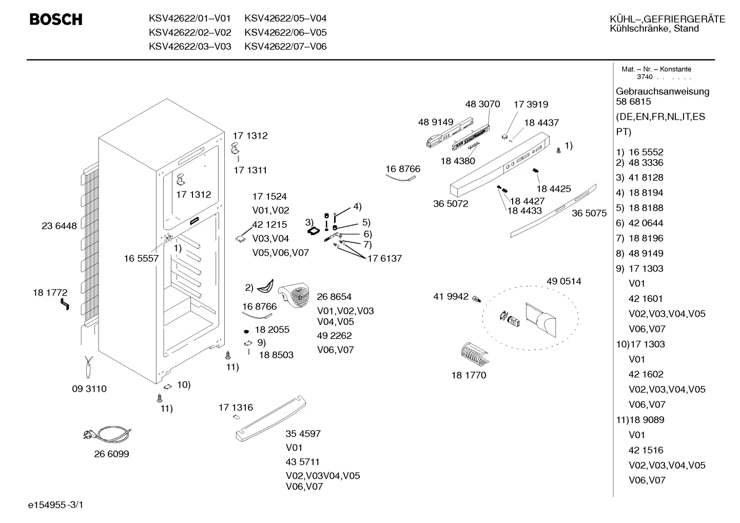 Screws, Seals & Gaskets (0005-0199)