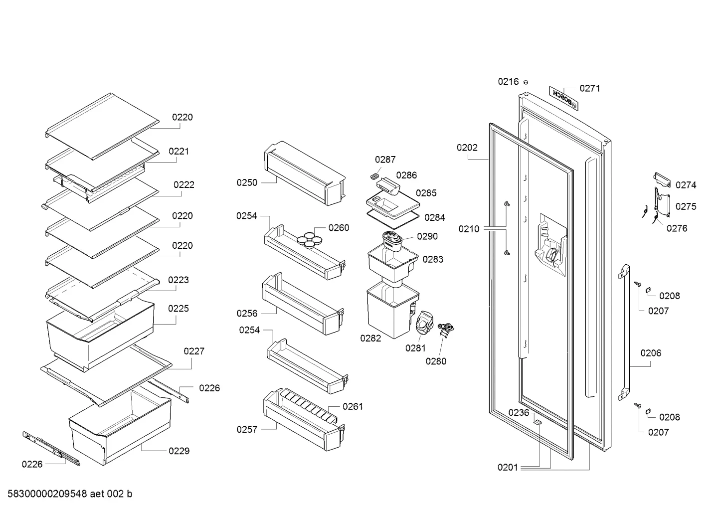 Screws, Flaps & Holders (0207-0290)