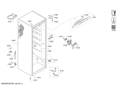Door & Housing, Switches (0108-0155)