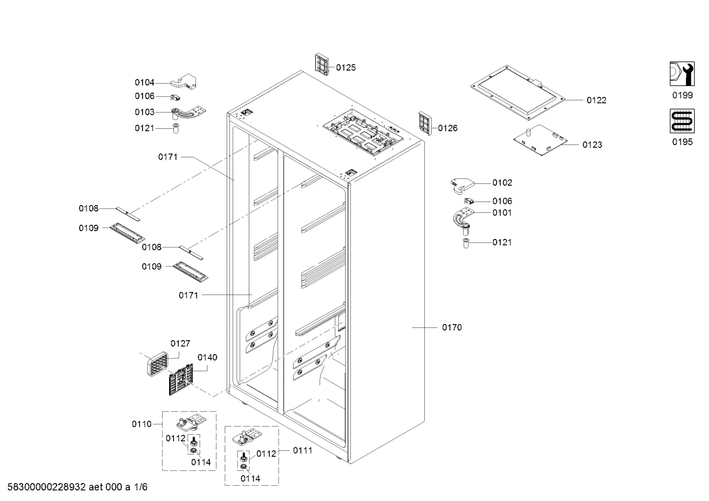 Door & Housing (0112-0199)