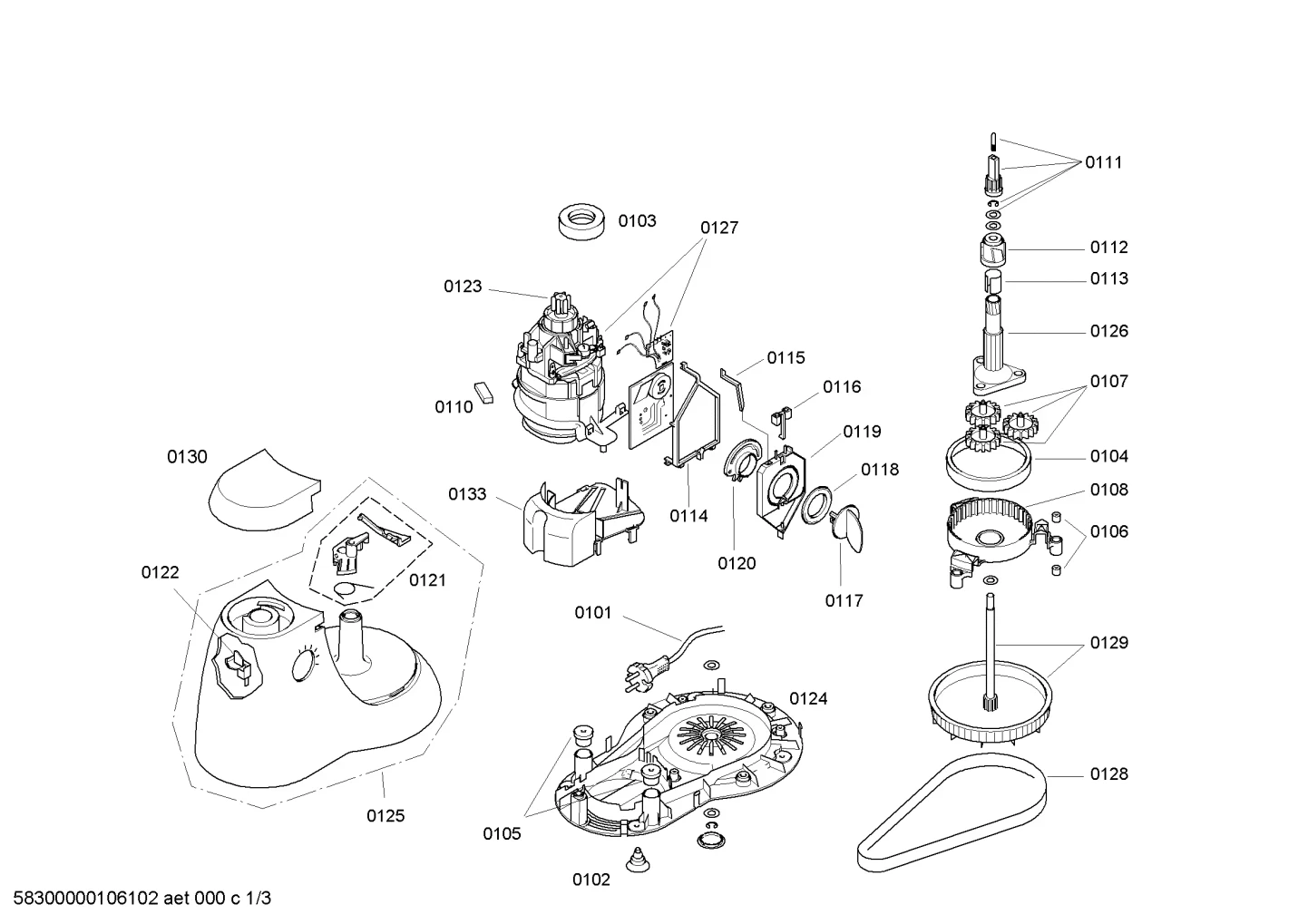 Flaps & Holders, handles knobs  (0102-0130)