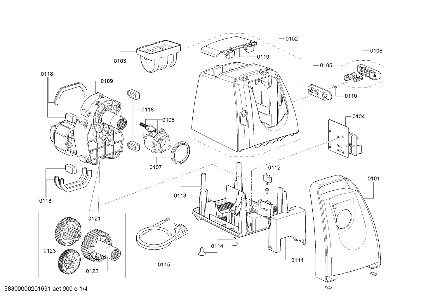 Door & Housing (0101-0101)