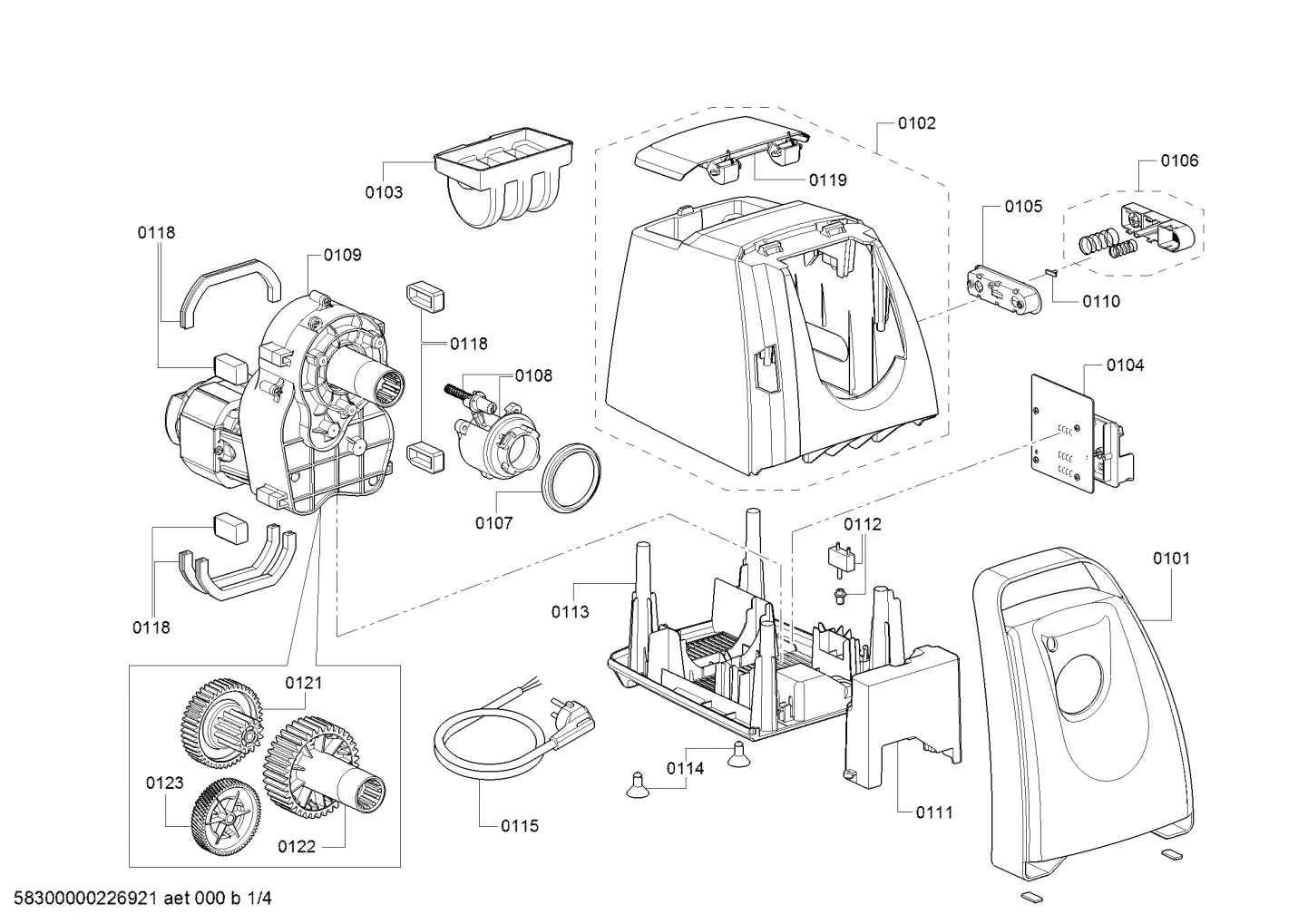Door & Housing (0101-0101)
