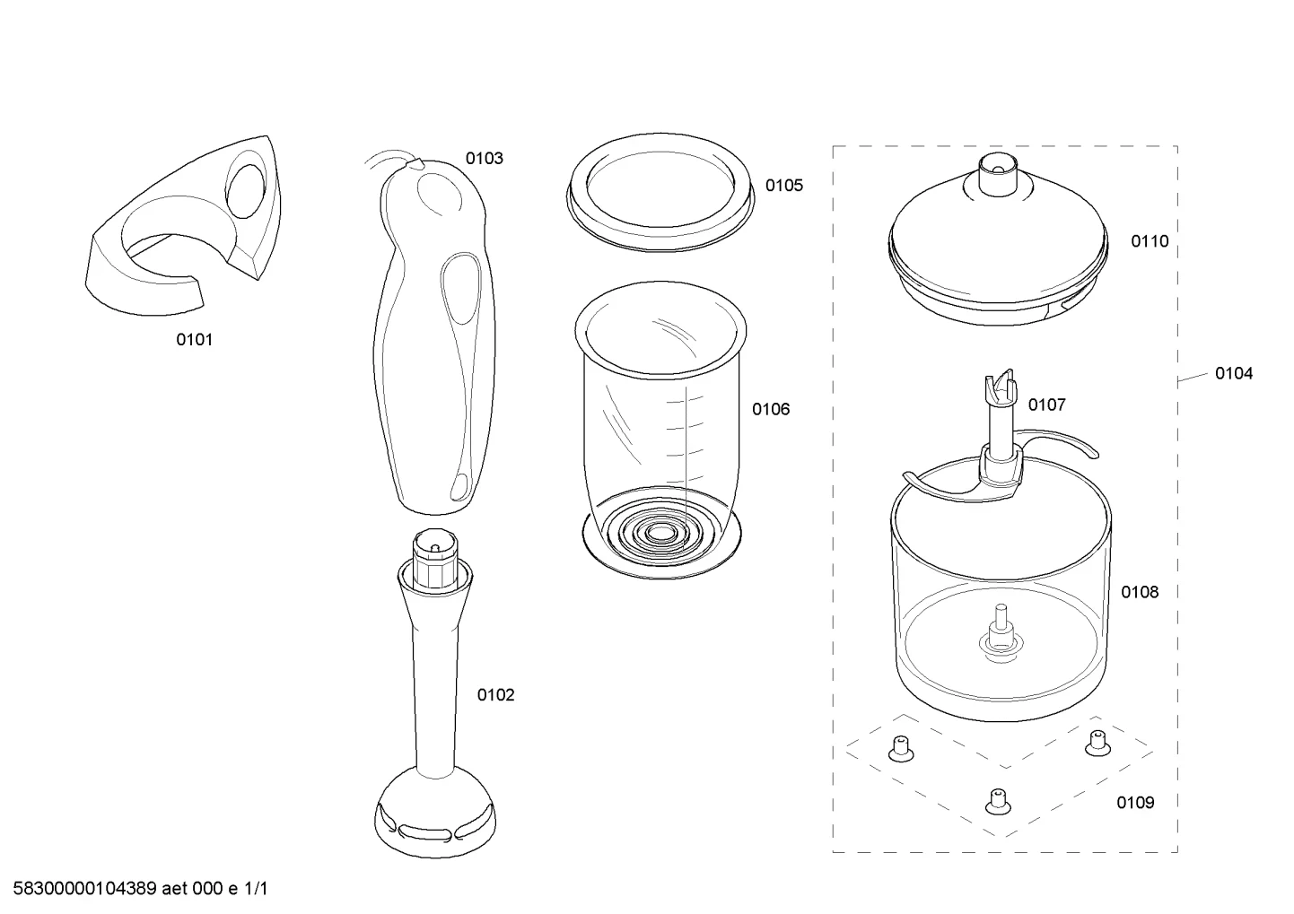 Lids & Covers, Door & Housing (0103-0109)