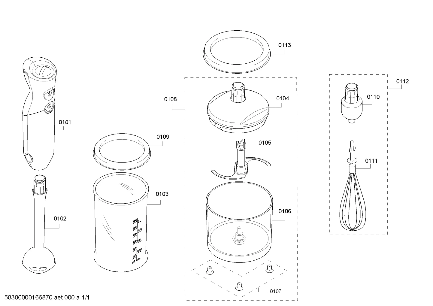Lids & Covers, Door & Housing (0103-0113)