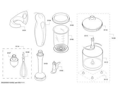 Lids & Covers, Door & Housing (0105-0113)