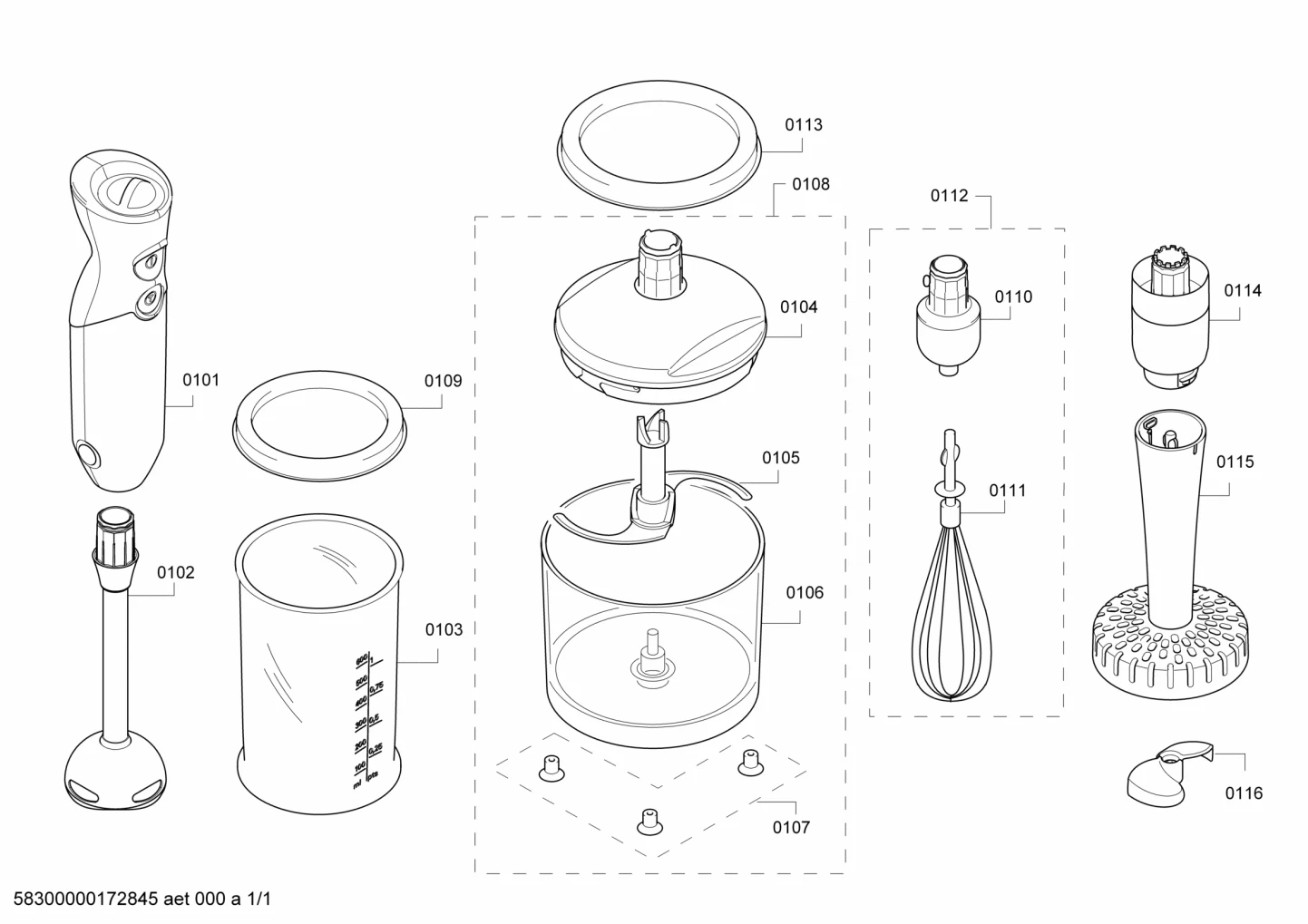 Lids & Covers, Door & Housing (0103-0113)