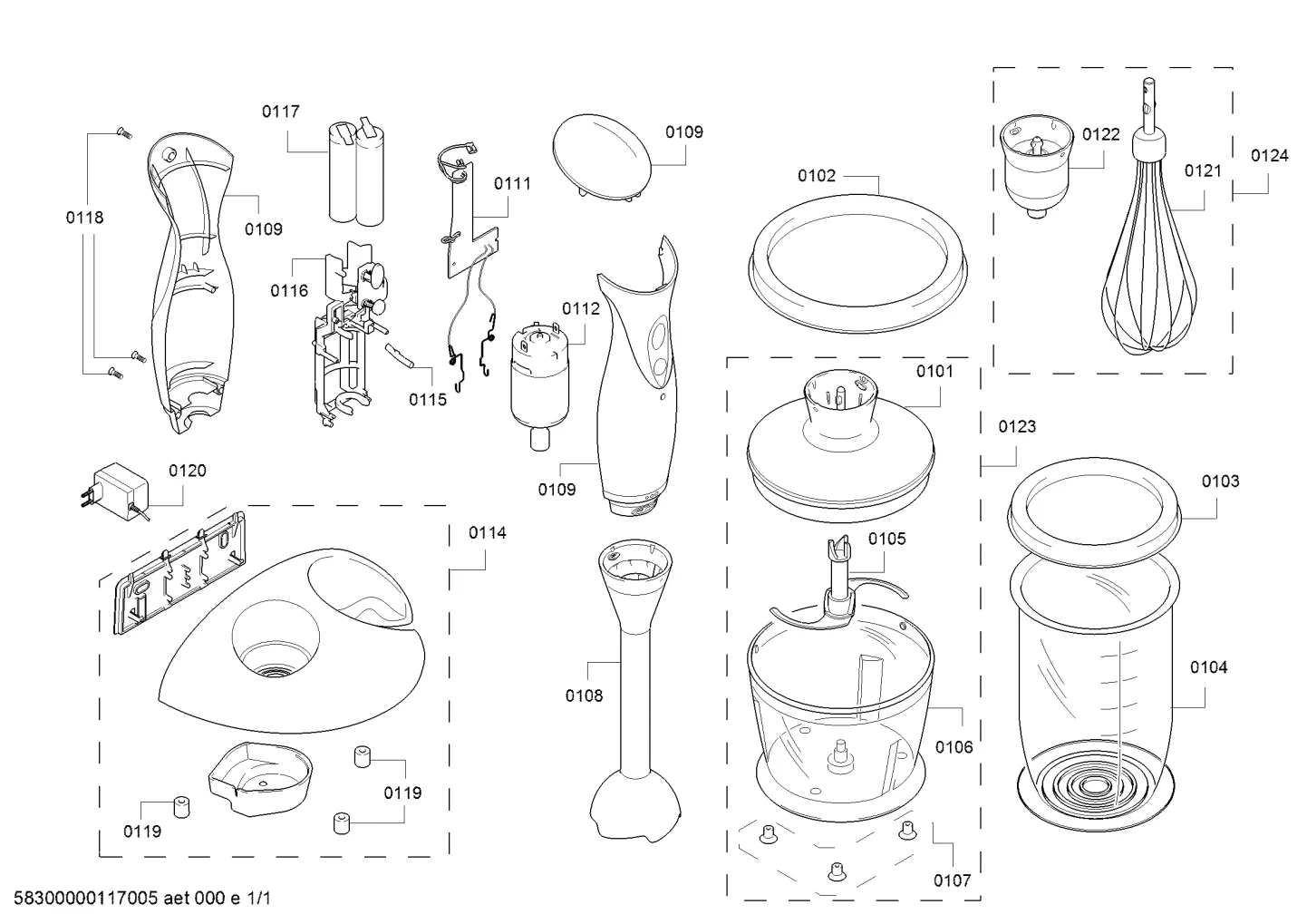 Lids & Covers, Door & Housing (0102-0123)