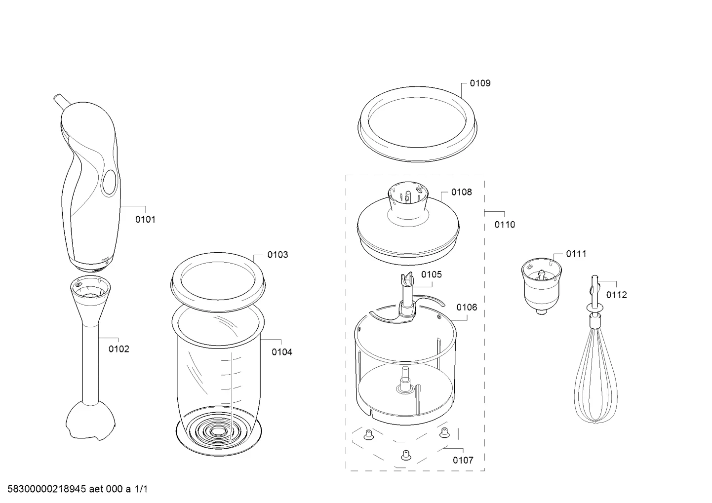 Lids & Covers, Door & Housing (0101-0112)
