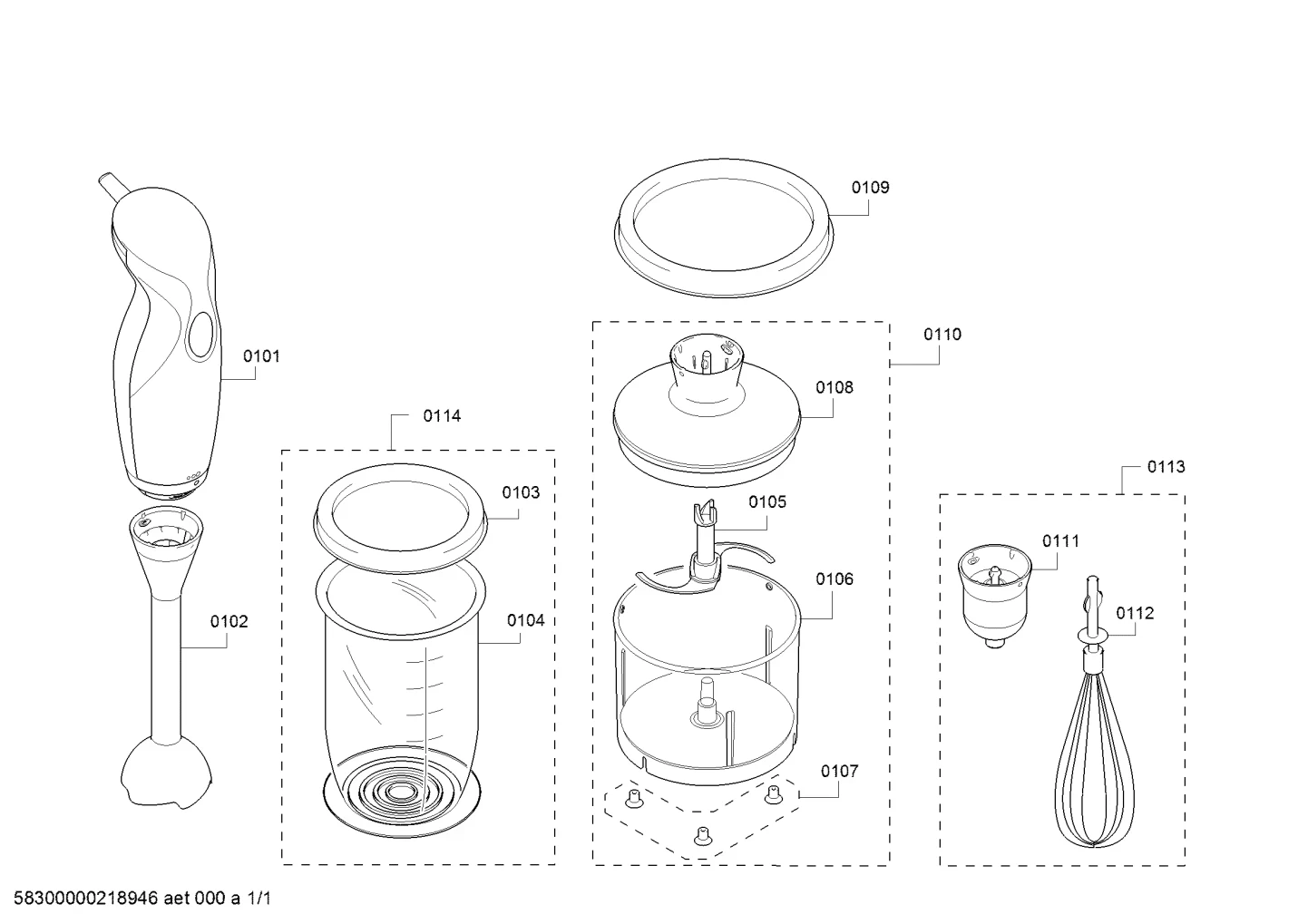 Lids & Covers, Door & Housing (0101-0110)