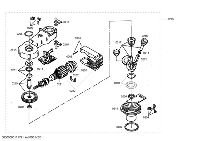 motors, Door & Housing (0201-0222)