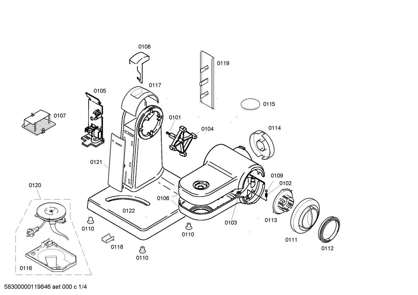 Door & Housing (0101-0113)