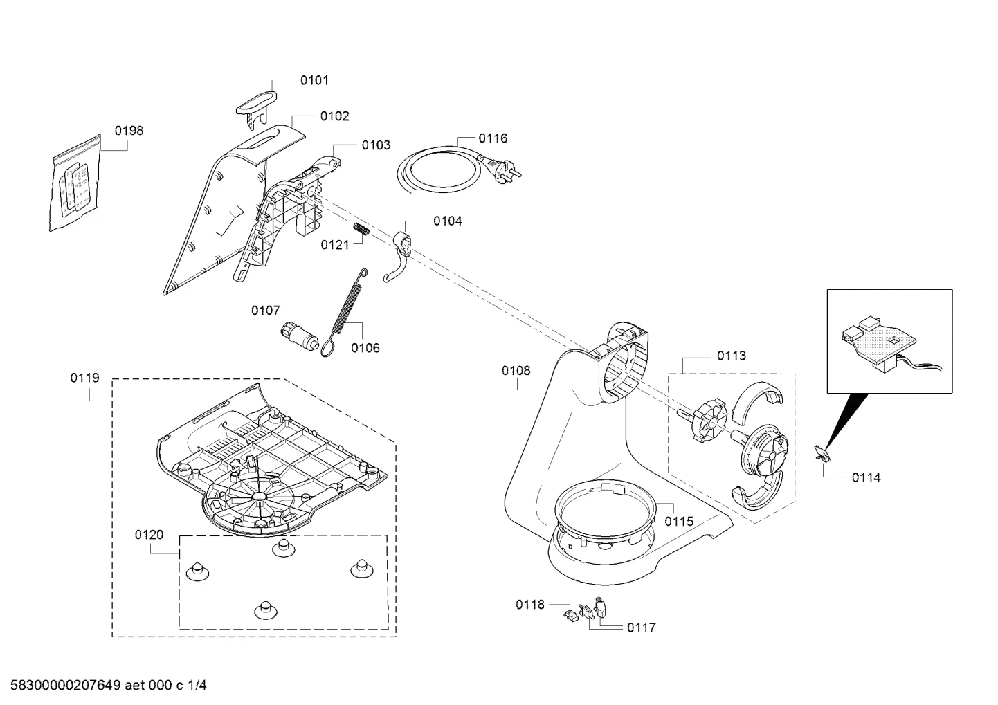 Springs, Switches (0106-0121)