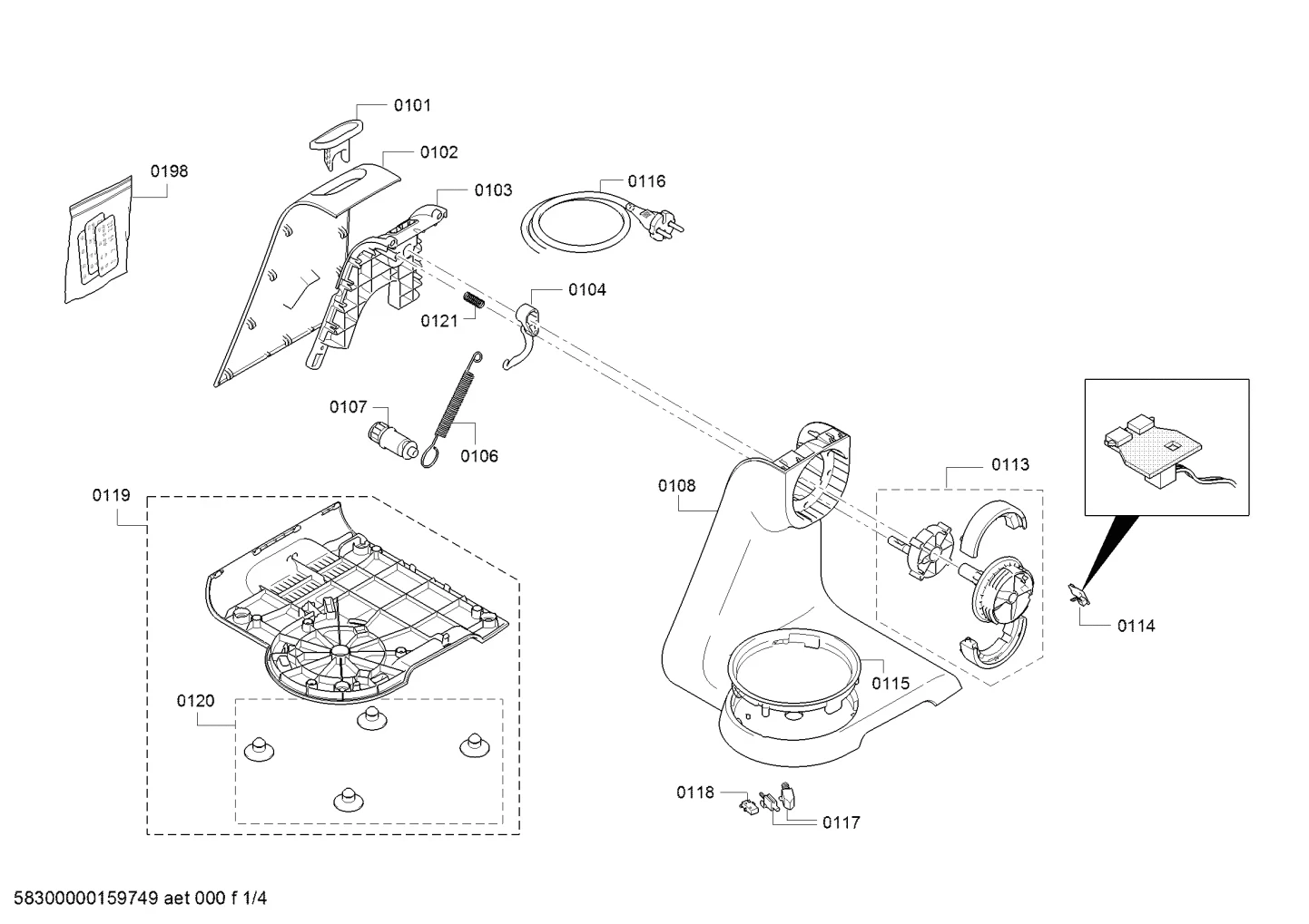 Springs, Switches (0106-0121)