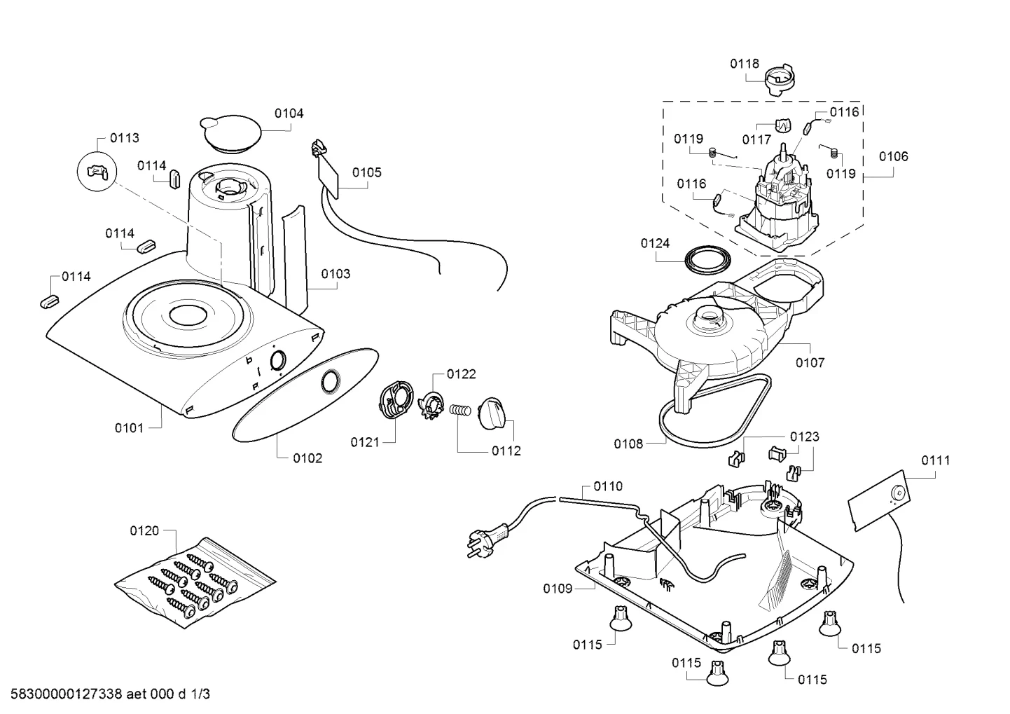 Door & Housing, Lids & Covers (0101-0124)