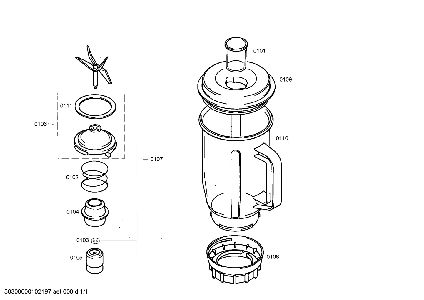 Bearings (0101-0111)