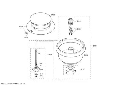 Bearings, Lids & Covers (0101-0117)