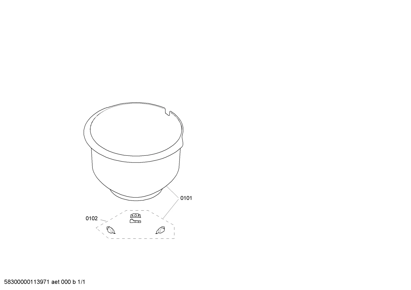mounting and fixing sets (0102-0102)