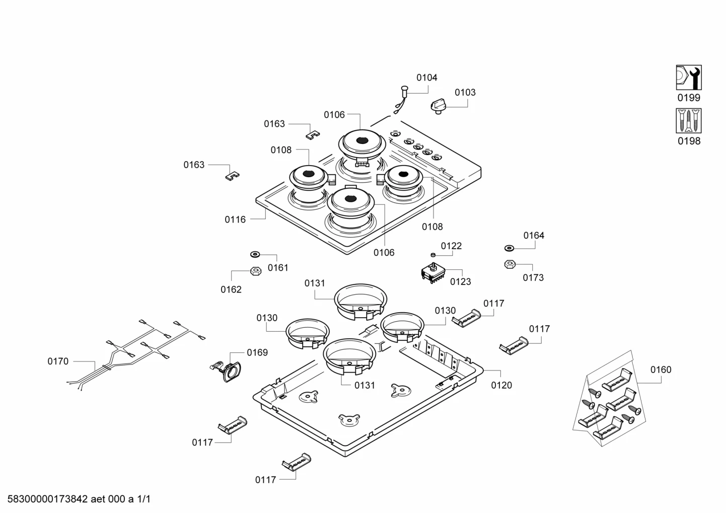 Mounting & Fixing, Seals & Gaskets (0117-0199)