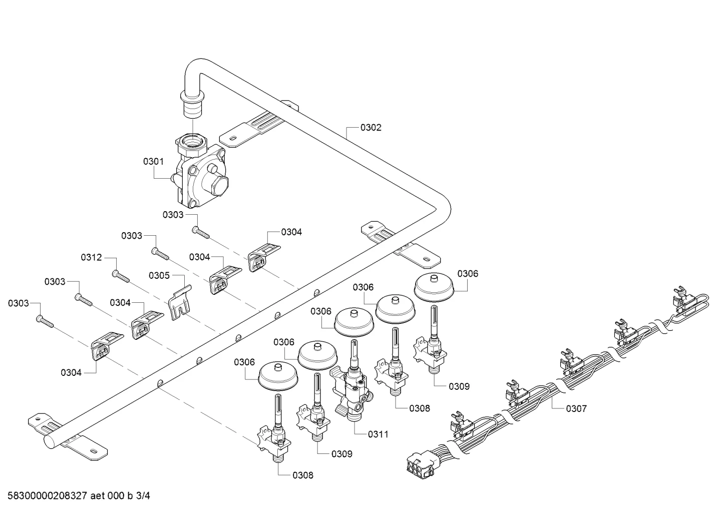 Clamp, Valve, Dual