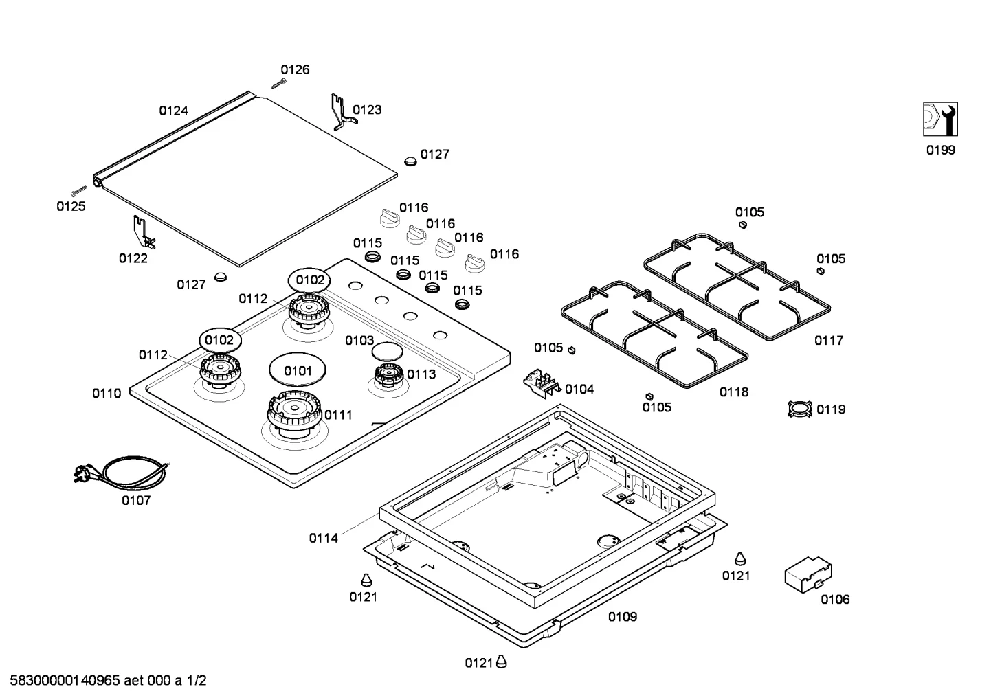 shelves trays (0119-0199)