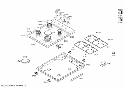 shelves trays, Seals & Gaskets (0107-0199)