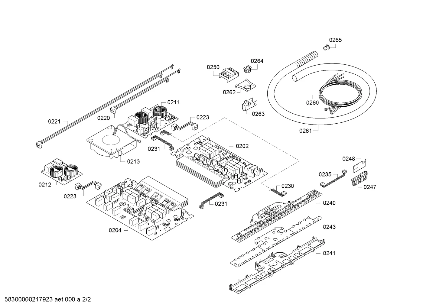connectionpieces, Door & Housing (0202-0265)