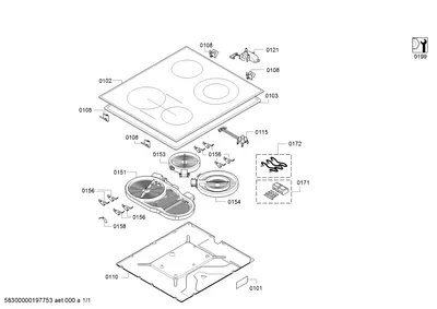 Mounting & Fixing, hotplates (0101-0199)