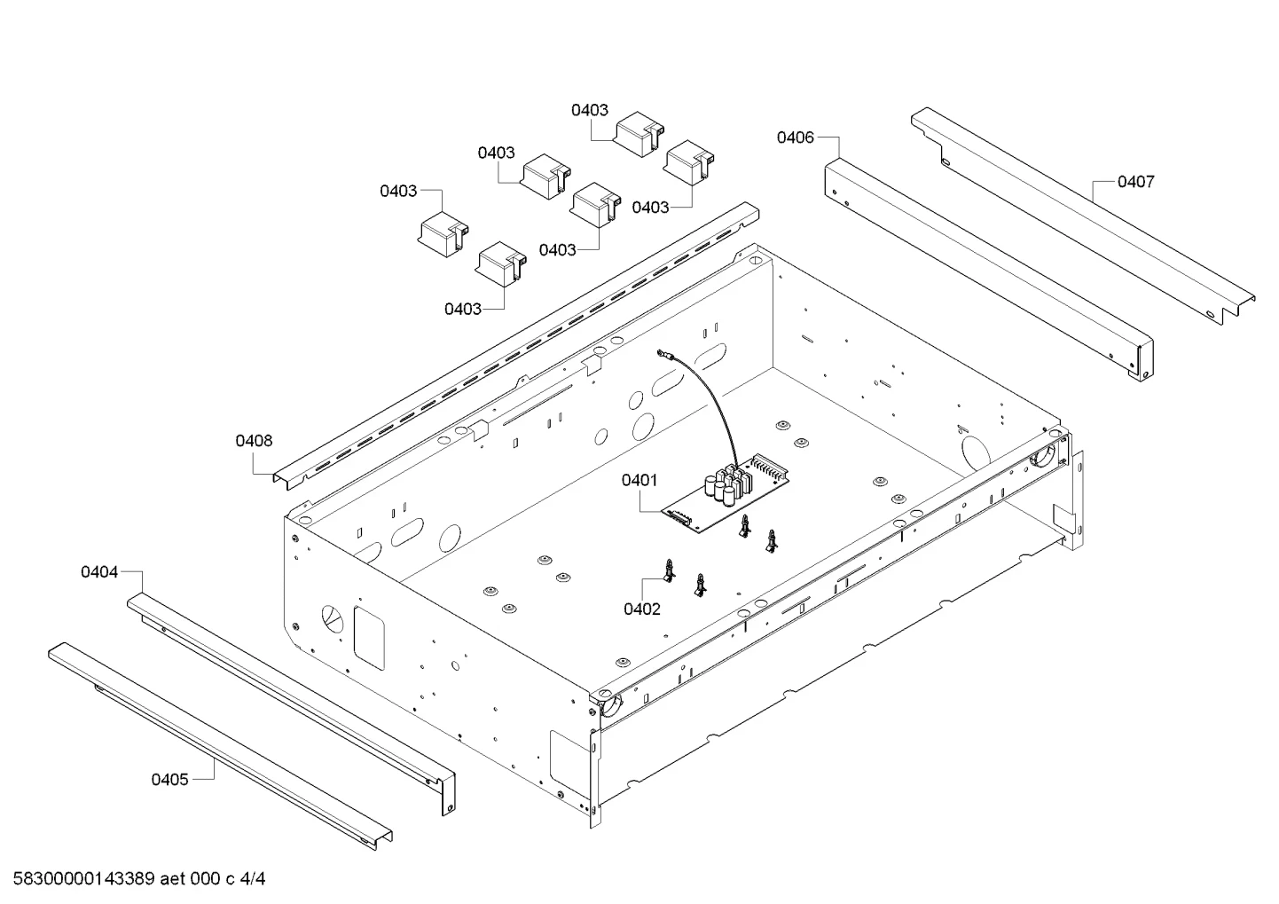 Harness, Adapter, 366 Cooktop, PRO24