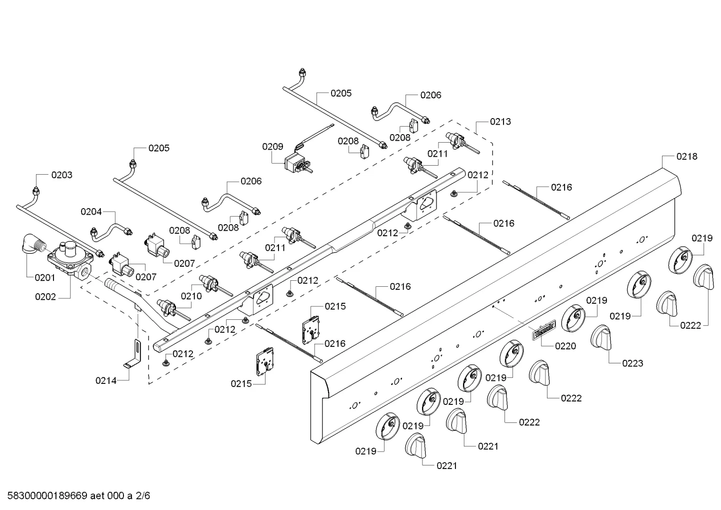 Manifold, Asm W/Valves, RT 48 LG Emboss