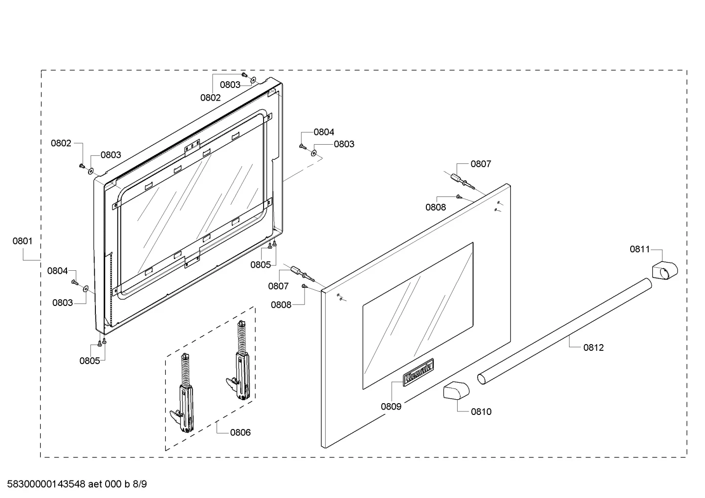SVC, Door, DF 30" Canadian/US