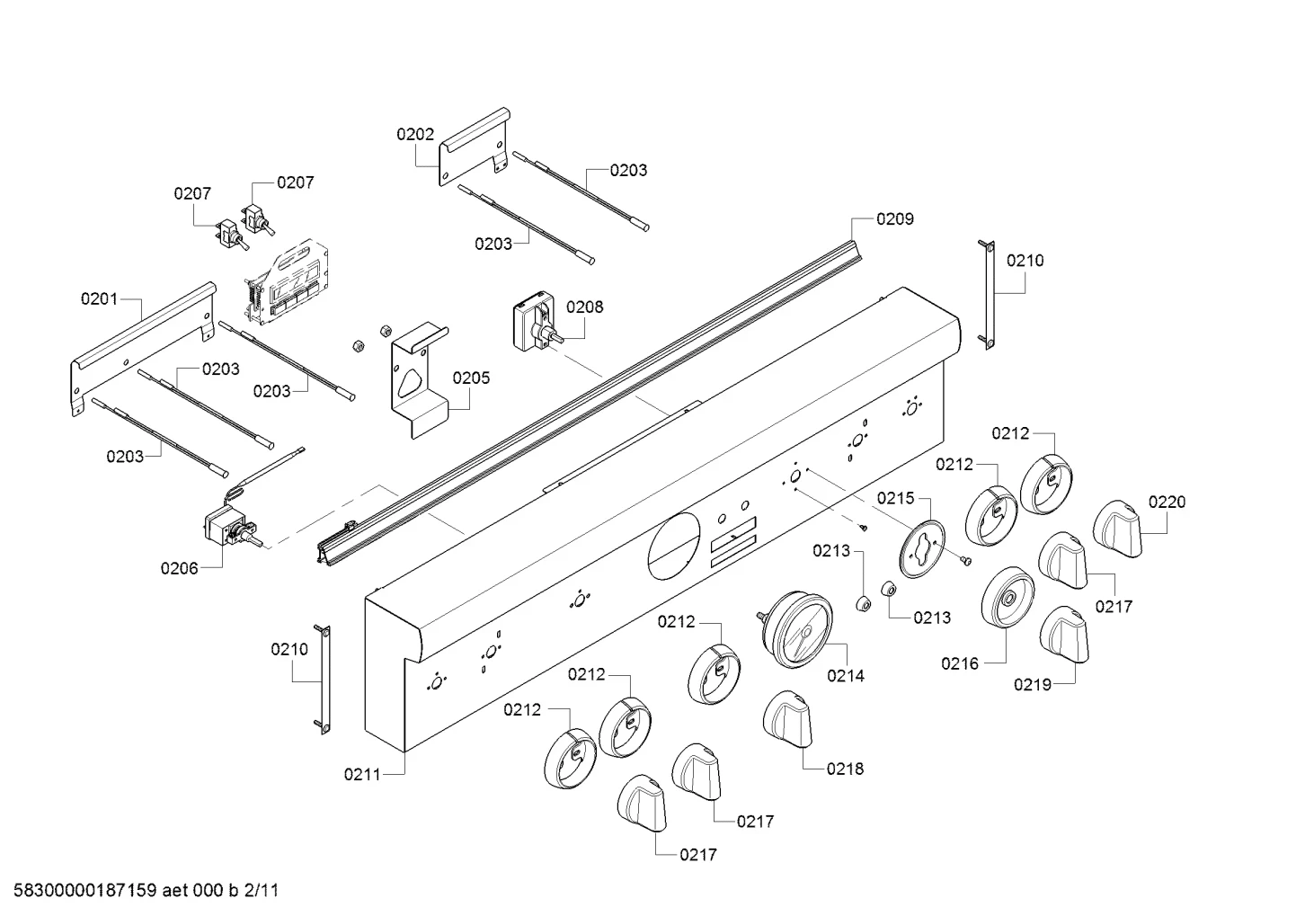 Bracket, Mounting, LED, 364, LH
