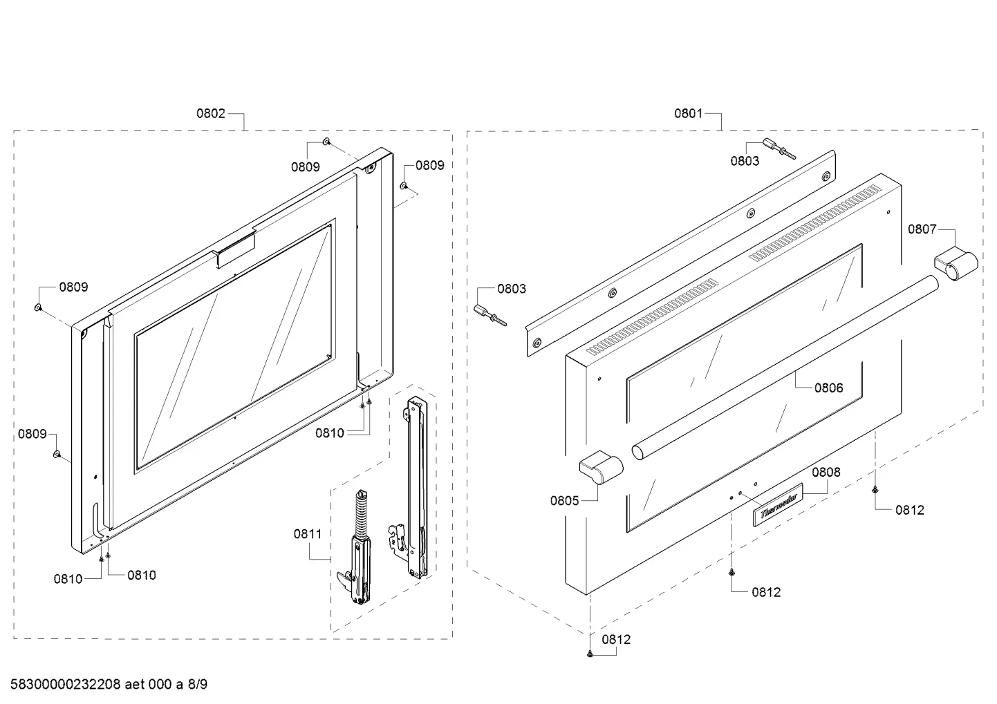 SVC Door Liner Asm 36 PRO27