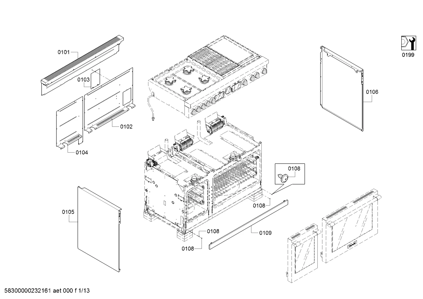 Skin, Kick Plate, P27, 48"