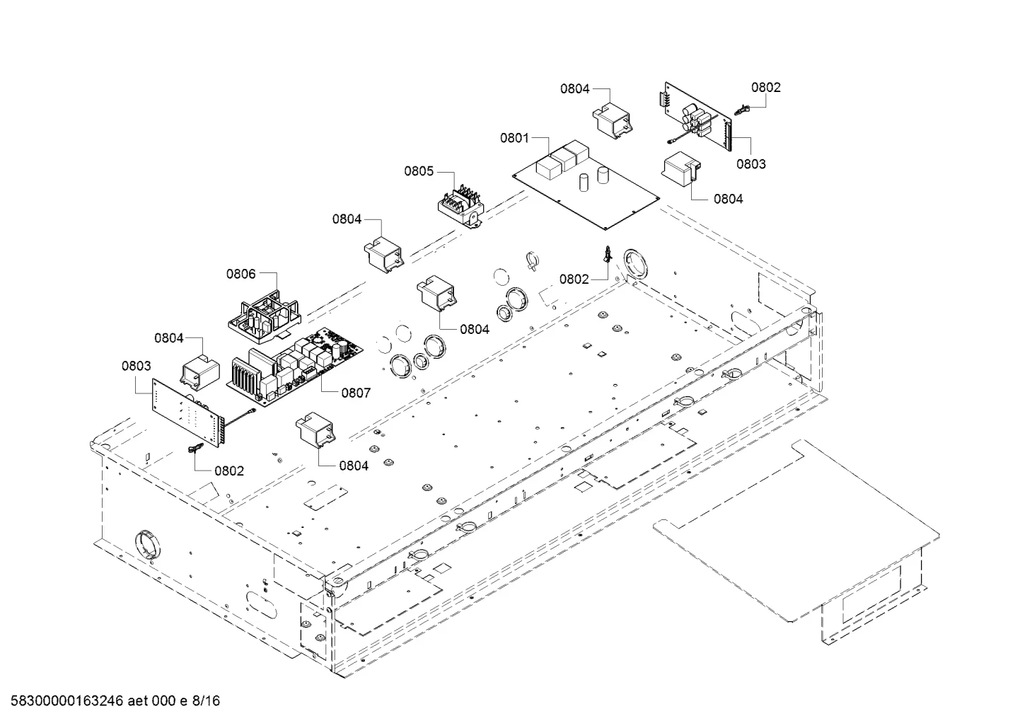 Steam Oven Pgng Control Panel Harness