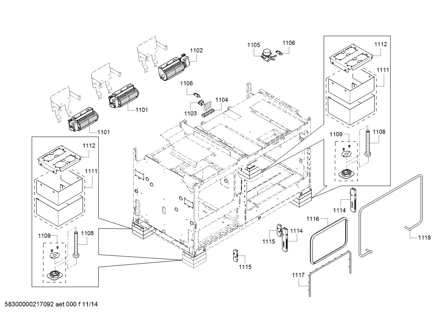 Receiver, Hinge