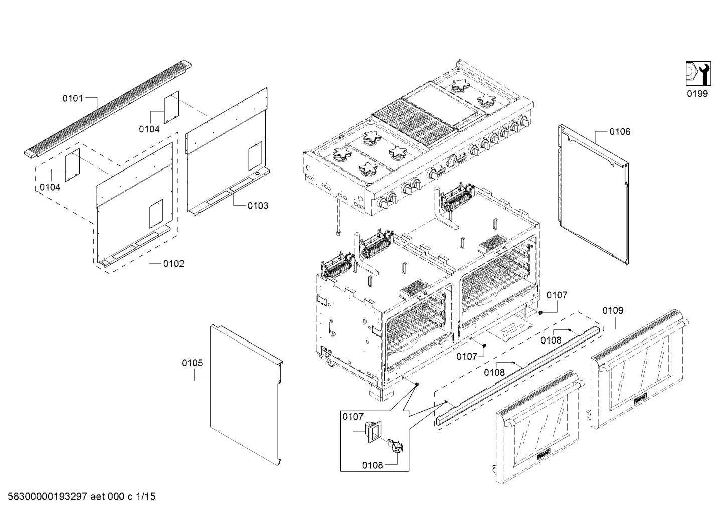 Side Panel, Left, 60"