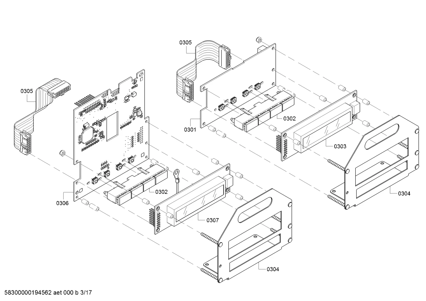 Steam Display Control Board, 60".