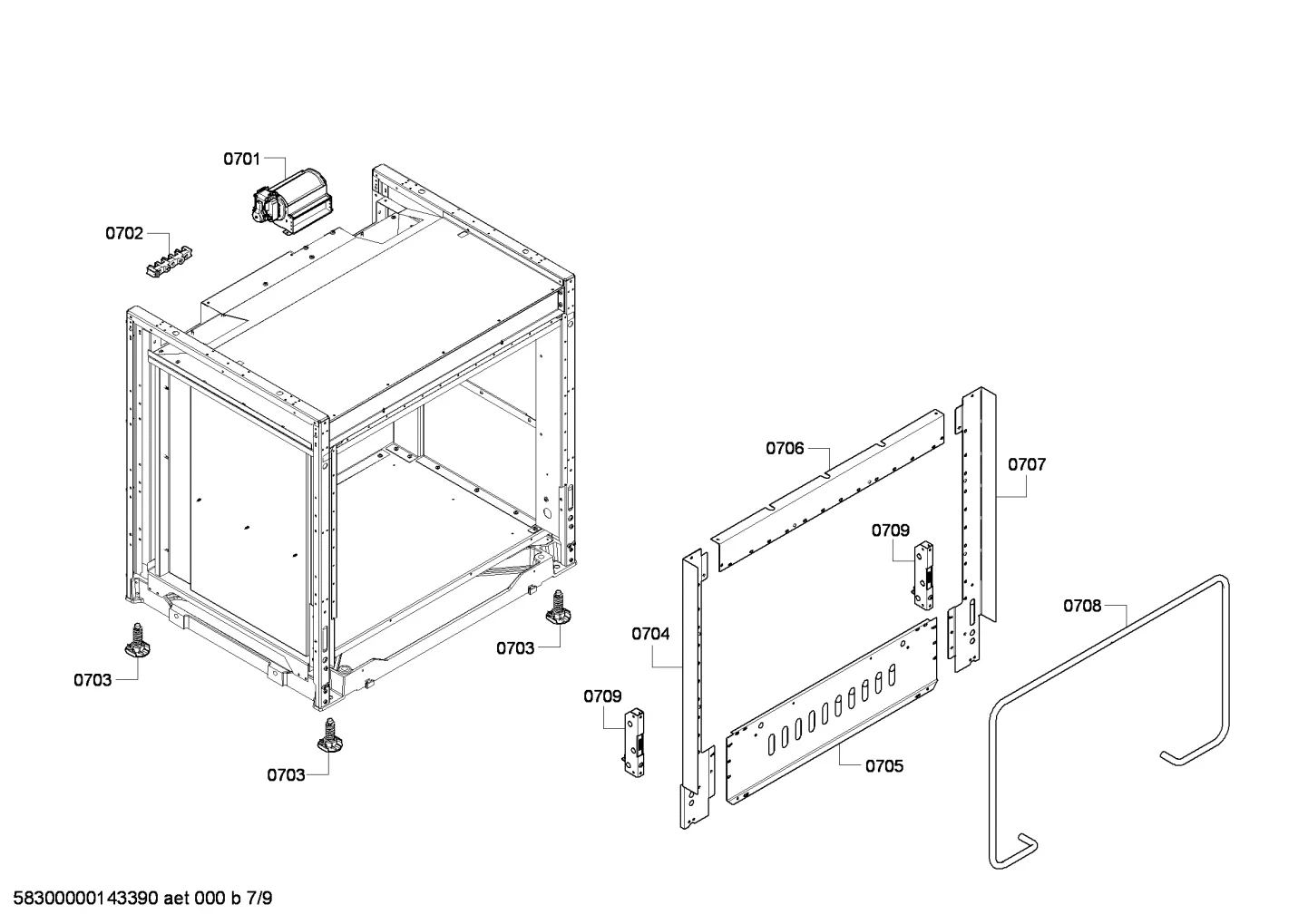 Front Frame, RH