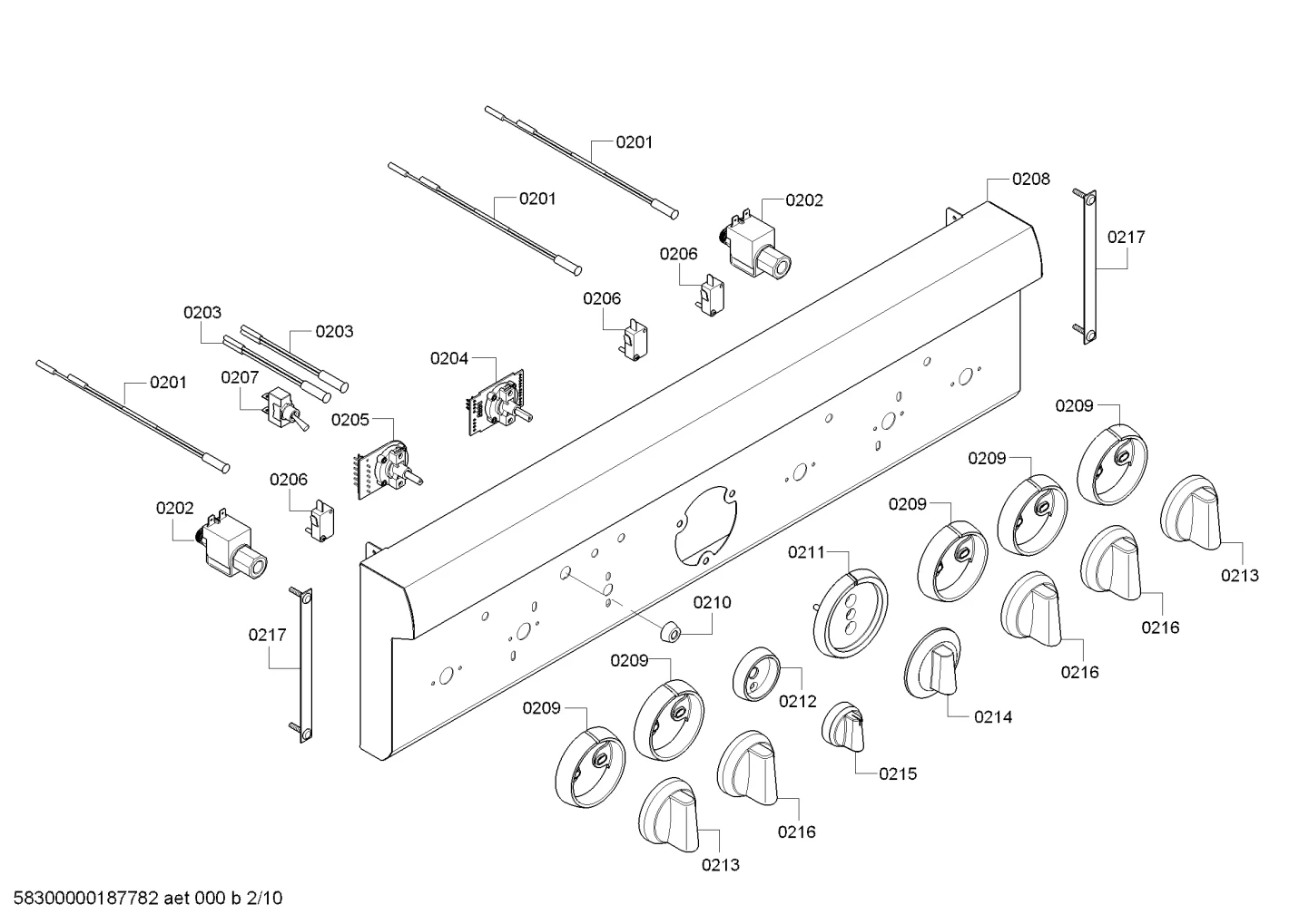 Control Panel 305 Pro24 Gas