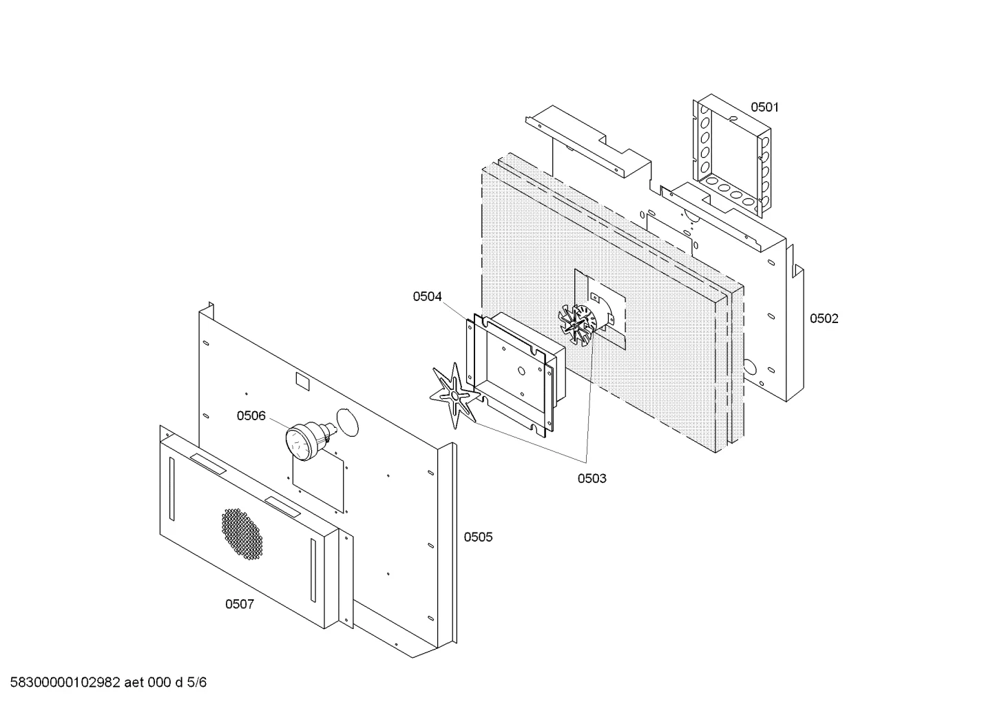 Covering F. Convection Motor