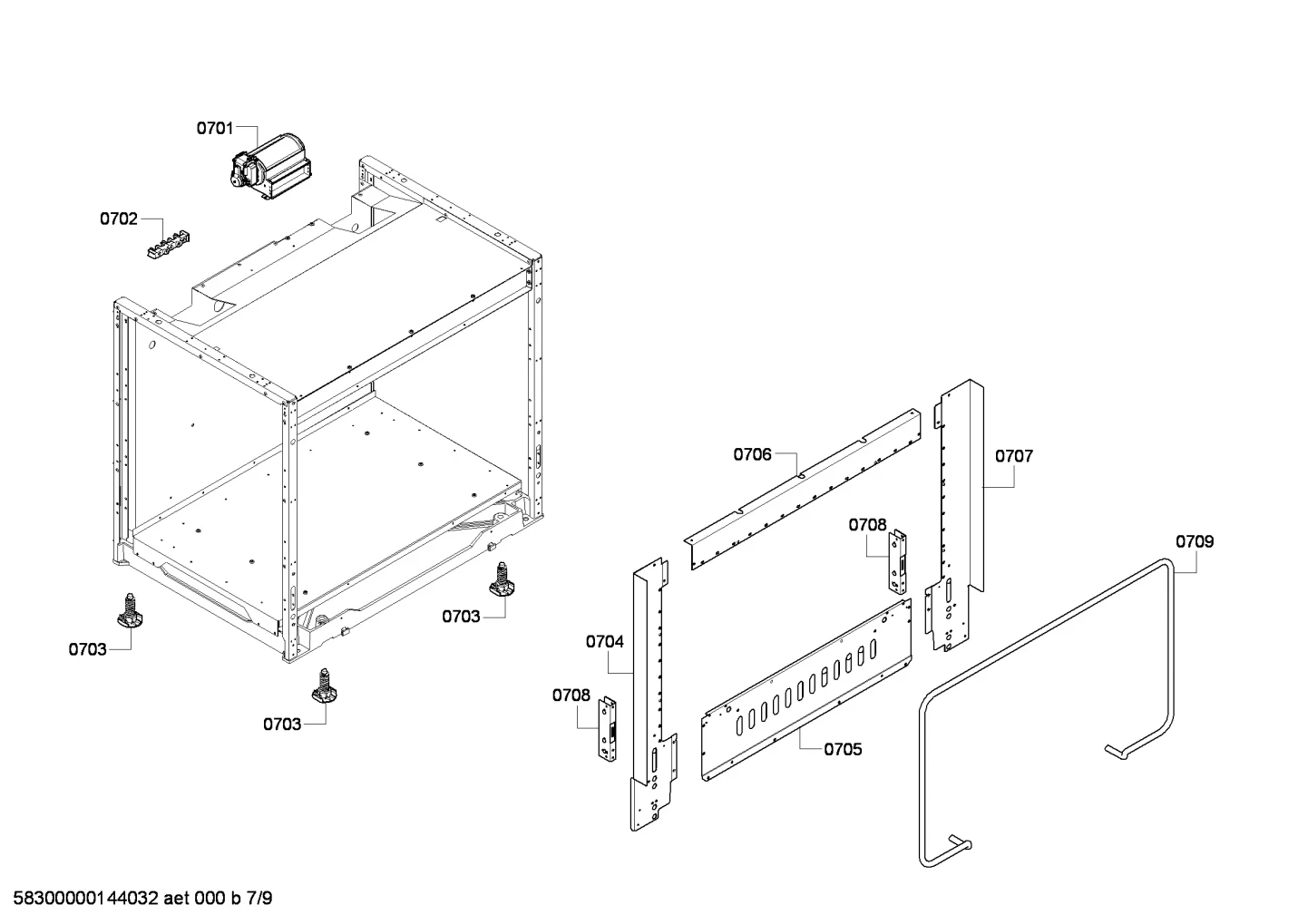 Front Frame, RH