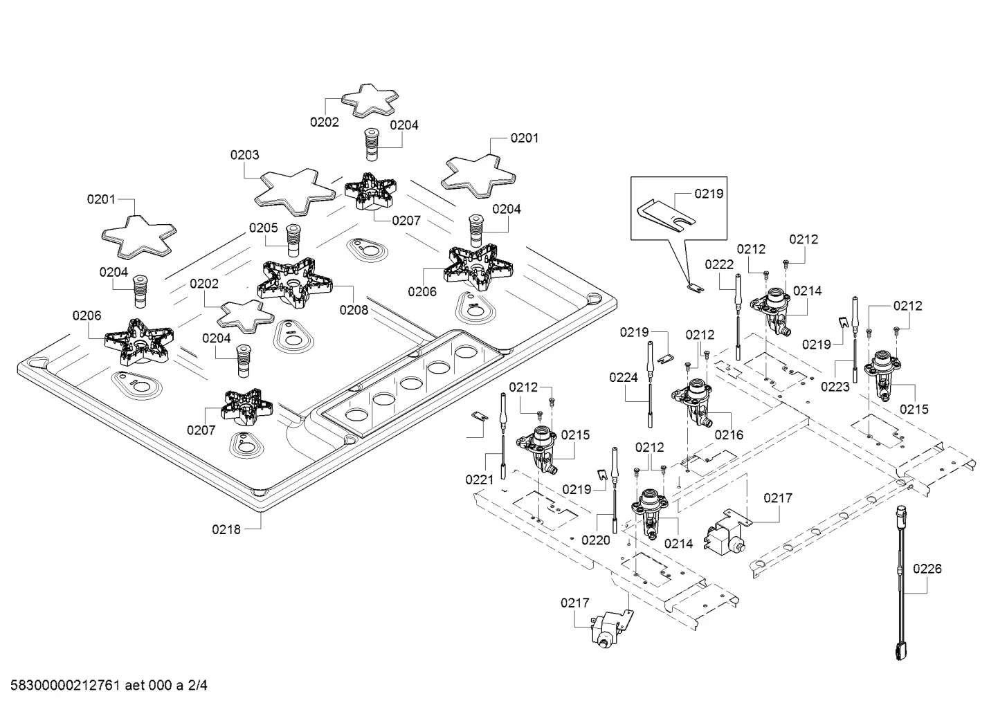 Maintop Assy, 305, Sgsxp